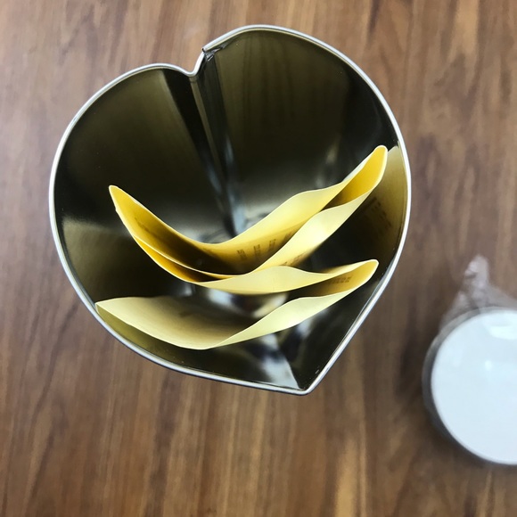 ❤️VTG The Pampered Chef Valtrompia Bread Tube #1560 Heart Shape New No Box Set 2 - Picture 6 of 9